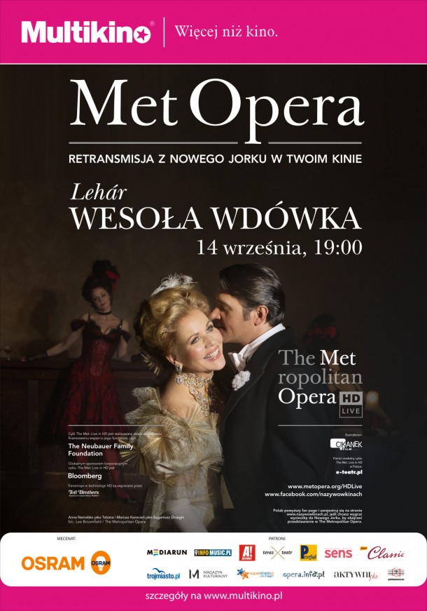 Wesoła wdówka, Metropolitan Opera 
