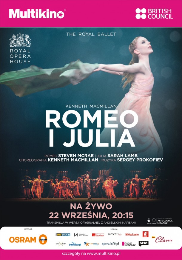 „Romeo i Julia” z Royal Opera House