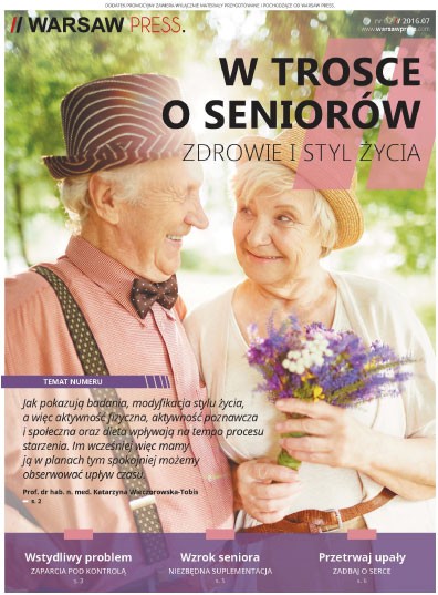 Kampania edukacyjna „W trosce o seniorów: zdrowie i styl życia” 