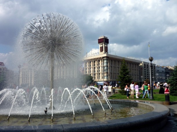 Majdan, czyli Plac Niepodległości – miejsce spotkań kijowian  