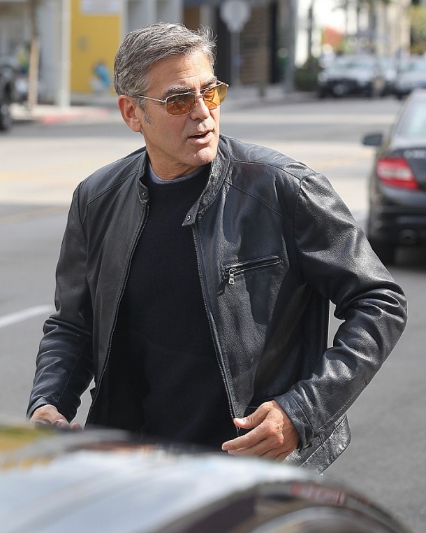  George Clooney w listopadzie 2012.    