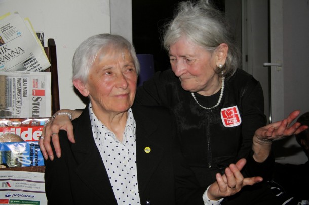 Od lewej: Magdalena Puk (70+), Barbara Pawłowska (65+)  