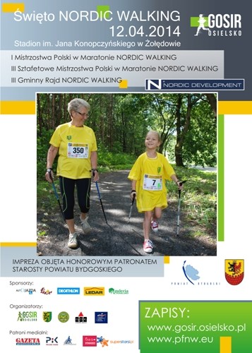 I Mistrzostwa Polski Nordic Walking w Maratonie 