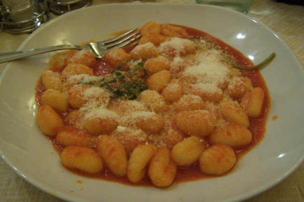 Jeden z włoskich specjałów- Gnocchi